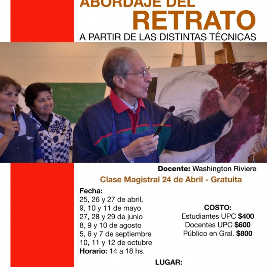 Taller: Abordaje del Retrato a partir de las distintas técnicas – Por Washington Riviere