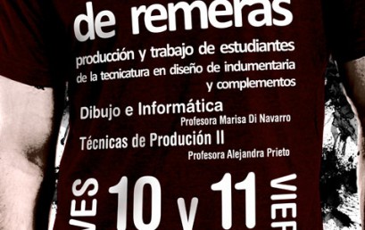  “Expo Remera” : muestra de estudiantes de la FAD