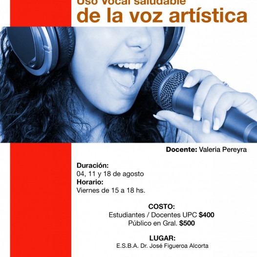 Uso Vocal Saludable de la Voz Artística