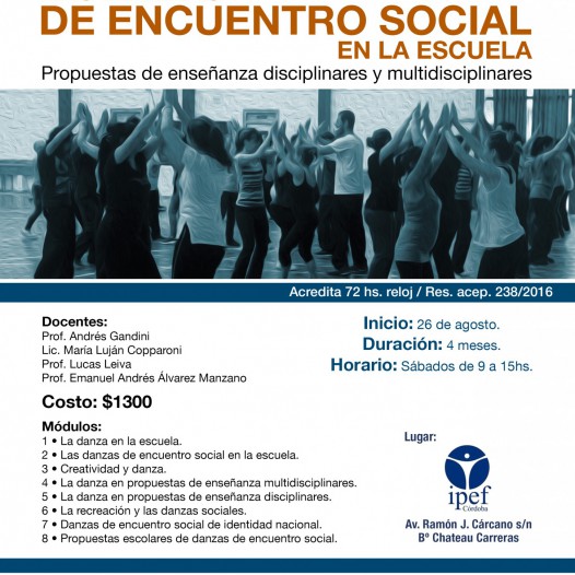 Las Danzas de Encuentro Social como Práctica Educativa