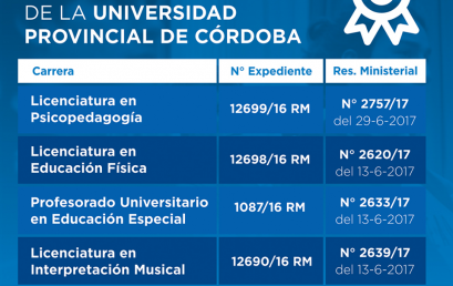 Las carreras de Psicopedagogía ya cuentan con validez nacional