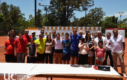 Orsanic entregó premios a estudiantes de la Escuela Inclusiva de Tenis de la UPC