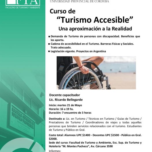 Seminario – Taller: Turismo Accesible