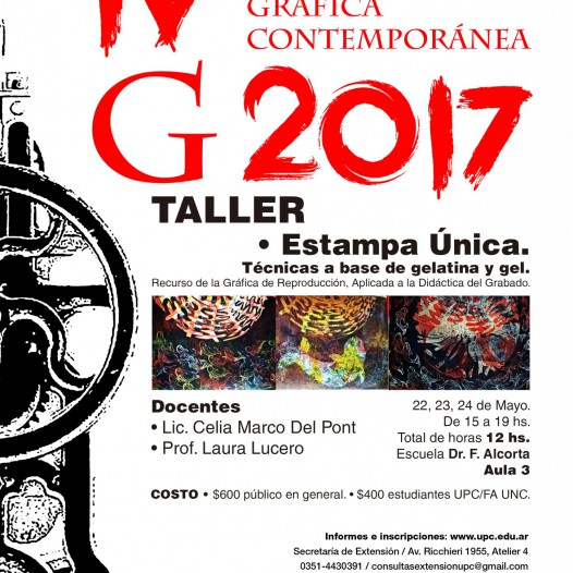 Taller: Estampa Única.