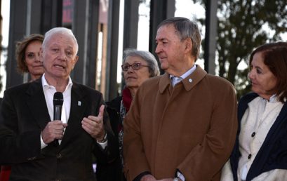 La Rectora acompañó la presentación del “Portal del Centenario de la Reforma”