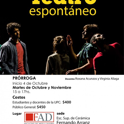 Taller: Aproximación al Teatro Espontáneo