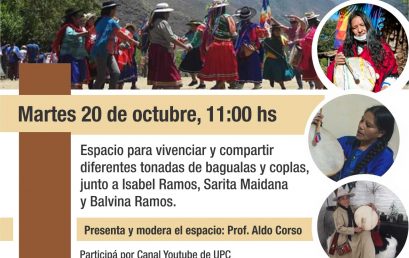 Taller de bagualas y coplas: canto ancestral con caja