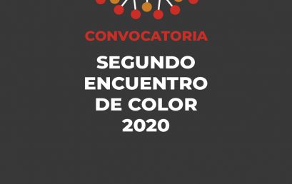 Convocatoria a participar en el Segundo Encuentro de Color