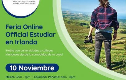 Estudiar en Irlanda: Feria Online Oficial de educación de grado y posgrado en Irlanda para estudiantes latinoamericanos