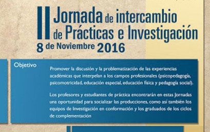 ll Jornada de intercambio de Prácticas e Investigación