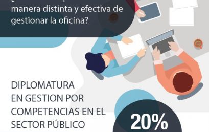 Inscripciones abiertas: Diplomatura en Gestión por Competencia en el sector público