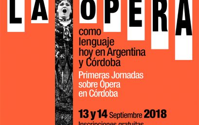 Primeras Jornadas sobre Ópera en Córdoba