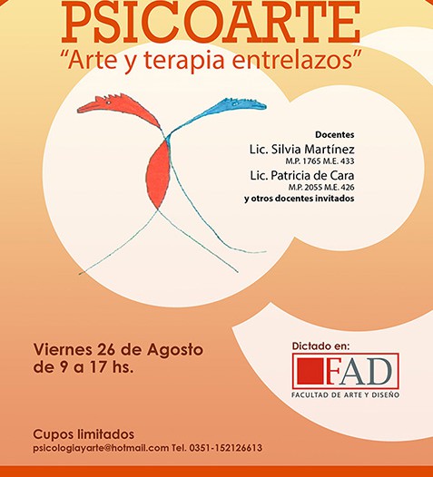 PSICOARTE: XI JORNADA EXTENSIÓN – “Arte y terapia entrelazos”