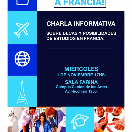 Charla sobre posibilidades de estudios en Francia