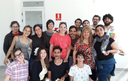 Estudiantes en el 1° Encuentro regional de Teatro Universitario