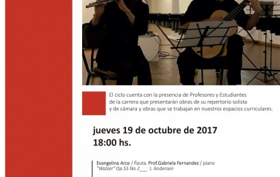 Ciclo de Conciertos de la Licenciatura en Interpretación Musical –FAD- UPC