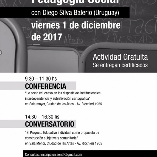 Jornada: Reflexiones desde la Pedagogía Social