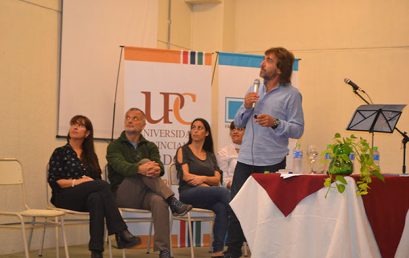 Lic. Carlos Arcuri visitó la Facultad de Educación Física