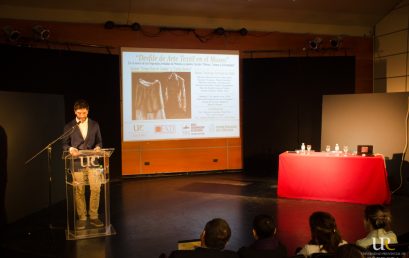 Apertura de las jornadas de prácticas y saberes textiles en la UPC