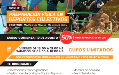 Curso de Preparación Física en Deportes Colectivos