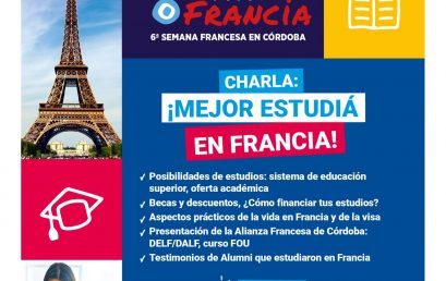 Charla Informativa: ¡Mejor estudiá en Francia!