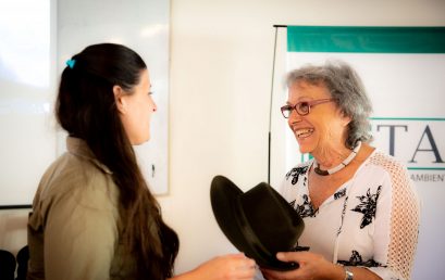 La UPC entregó los simbólicos sombreros y gafetes a los egresados de Tecnicatura Universitaria en Guardaparque