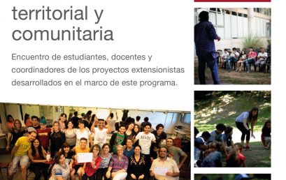 Encuentro de proyectos del Programa de Vinculación Territorial y Comunitaria