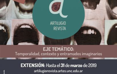 Convocatoria: textos académicos, ensayos y obras artísticas en formato visual, audiovisual o sonoro para la Revista Artilugio