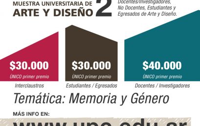 Resultados de la Segunda edición de la Muestra Universitaria de Arte y Diseño