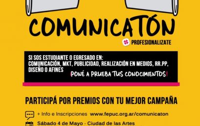 Sumate a la jornada de práctica intensiva Comunicatón