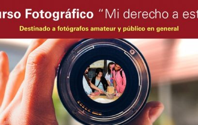 Concurso fotográfico: Mi derecho a estudiar