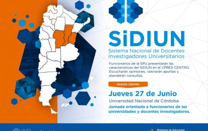 Presentación del Sistema Nacional de Docentes Investigadores Universitarios (SiDIUN)