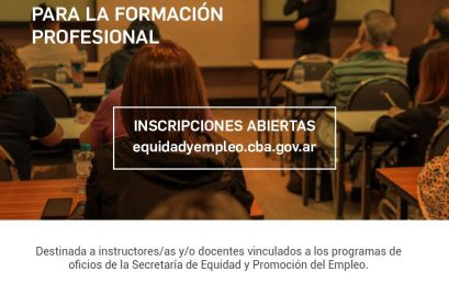 Diplomatura en Estrategias de Abordaje para la Formación Profesional