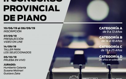 II Concurso Provincial de Piano en la UPC