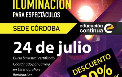 Curso de Iluminacion para Espectáculos