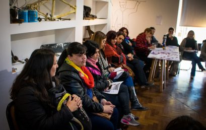 Emotiva visita de docentes a la muestra “Yo quiero ver un tren”