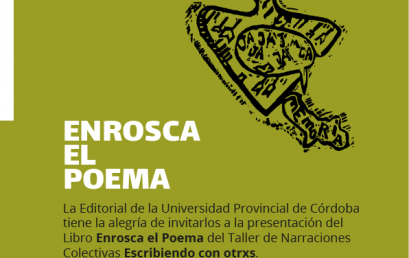 Sumate a la presentación del libro: Enrosca el poema, de la editorial universitaria UPC