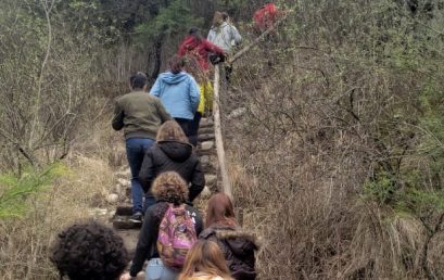 Estudiantes de la FTA participaron de una Caminata en la Reserva San Martin