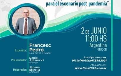 Ciclo de Webinarios de la Feria Internacional de Educación Superior Argentina