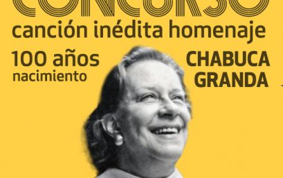 ¡Para compositores!: una canción para homenajear a Chabuca Granda