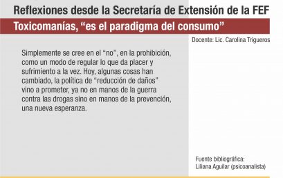 Reflexiones de la FEF en el marco de la semana de la prevención de las adicciones