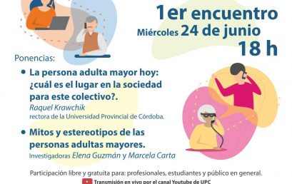 Webinario: Repensar el rol de las personas adultas mayores