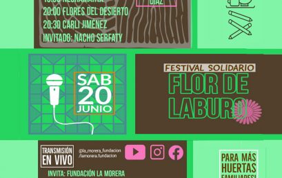 ¡Sumá tu aporte para el Festival solidario Flor de Laburo!