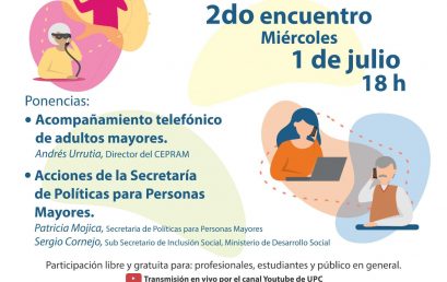 Segundo encuentro del Webinario: Repensar el rol de las personas adultas mayores