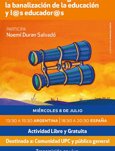 Conversatorio: Diálogos sobre la banalización de la educación y l@s educador@s  