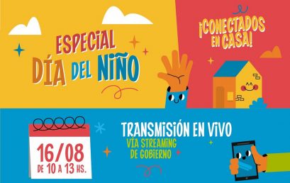 ¡Este domingo sumate al festejo del día de los niños y las niñas desde casa!