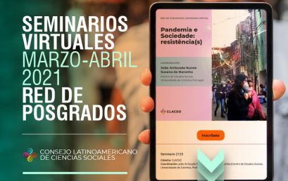 Nuevos seminarios del Consejo Latinoamericano de Ciencias Sociales (CLACSO)