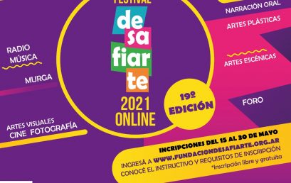 Ya podes inscribirte al Festival Desafiarte 2021 Online