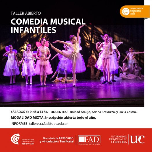 Taller de Extensión: Comedia Musical Infantiles