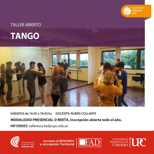 Taller ABIERTO de Tango